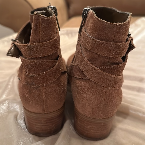 Women’s Mark Fisher Brown Suede booties - Picture 3 of 9